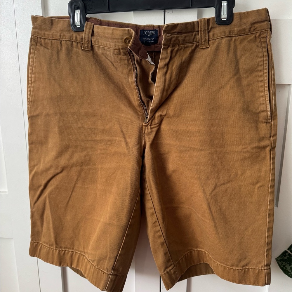 J. Crew Men's Rivington Dark Tan Shorts